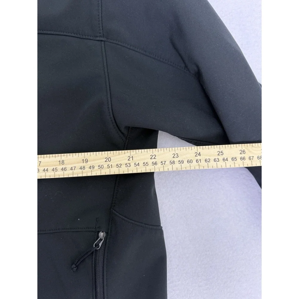 The North Face Apex Bionic Softshell Jacket Men's Large Black‎ Full Zip Windwall